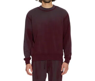 Cotton Citizen Bronx Crewneck Sweatshirt In Eclipse Cast In Multi