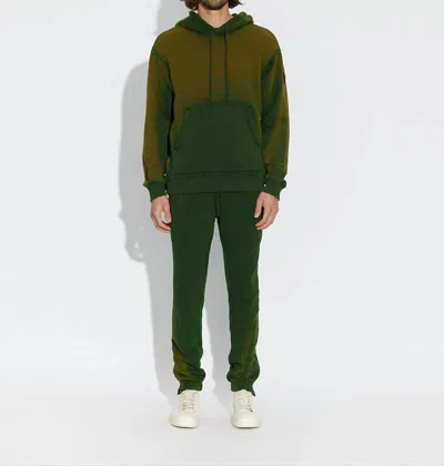Cotton Citizen Bronx Hoodie In Orange Fern Cast In Multi