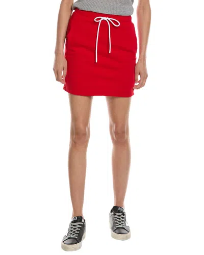 Cotton Citizen Brooklyn Mini Skirt In Red