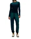 Cotton Citizen Brooklyn Sweatpants In Teal Blue Cast In Multi