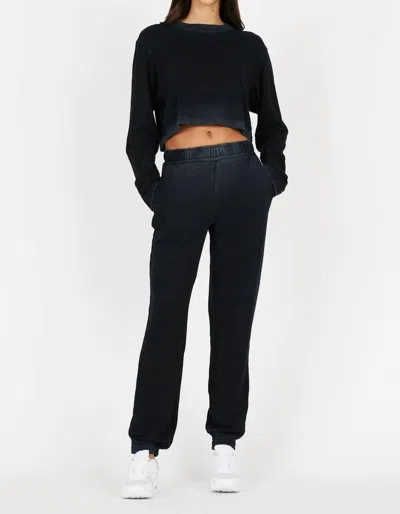 Cotton Citizen Brooklyn Sweatpants In Vintage Black