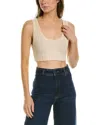 Cotton Citizen Capri Crop Tank In White