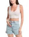 Cotton Citizen Capri Crop Tank In Gray