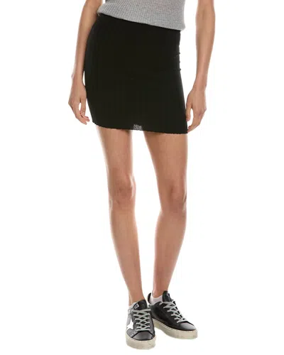 Cotton Citizen Capri Mini Skirt In Black