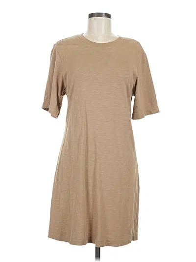 Pre-owned Cotton Citizen Casual Dress In Tan