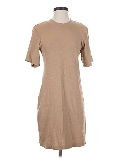 Pre-owned Cotton Citizen Casual Dress In Tan