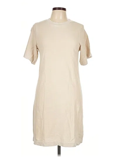Pre-owned Cotton Citizen Casual Dress In Tan