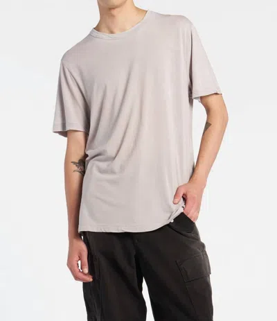 Cotton Citizen Classic Crewneck Tee In Vintage Silver In Gray