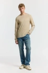 Cotton Citizen Classic Crewneck Tee In Vintage Cashew