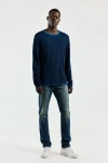 Cotton Citizen Classic Crewneck Tee In Vintage Navy