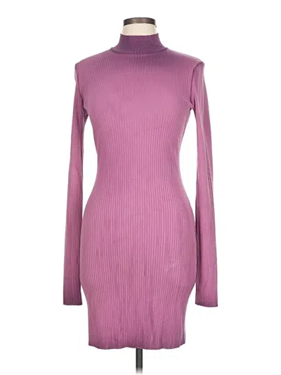 Pre-owned Cotton Citizen Cocktail Dress In Burgundy