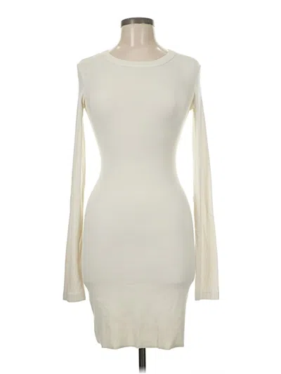 Pre-owned Cotton Citizen Cocktail Dress In White