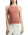 Cotton Citizen Cotton Tank Top In Vintage Auburn