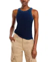 Cotton Citizen Cotton Tank Top In Vintage Navy