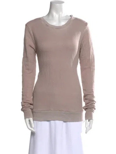 Pre-owned Cotton Citizen Cowl Neck Long Sleeve Sweatshirt In Neutral