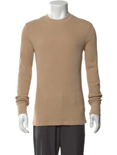 Pre-owned Cotton Citizen Crew Neck Long Sleeve Pullover In Neutral
