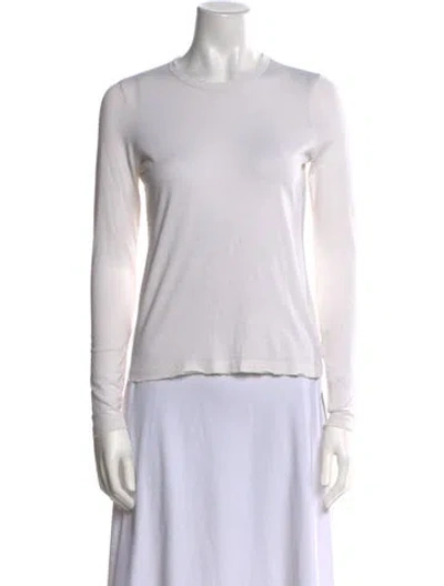 Pre-owned Cotton Citizen Crew Neck Long Sleeve Sweatshirt In Neutral