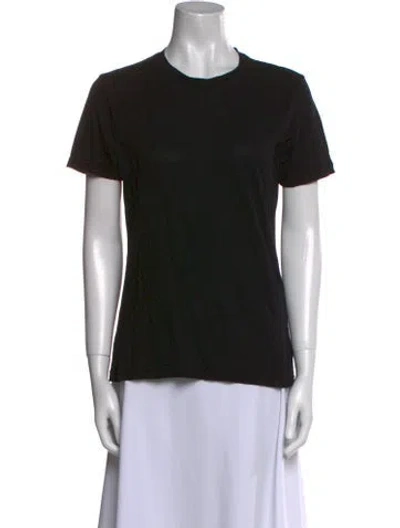 Pre-owned Cotton Citizen Crew Neck Short Sleeve T-shirt In Black