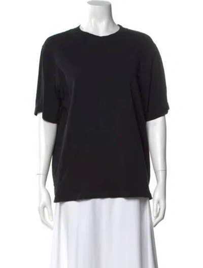 Pre-owned Cotton Citizen Crew Neck Short Sleeve T-shirt In Black