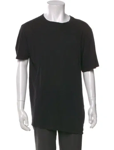 Pre-owned Cotton Citizen Crew Neck Short Sleeve T-shirt In Black