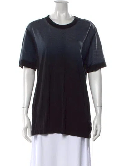 Pre-owned Cotton Citizen Crew Neck Short Sleeve T-shirt In Black