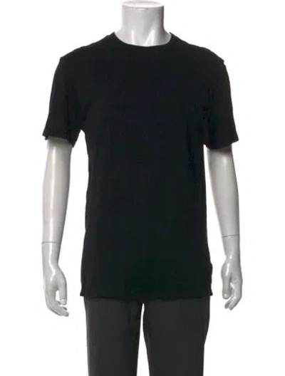 Pre-owned Cotton Citizen Crew Neck Short Sleeve T-shirt In Black