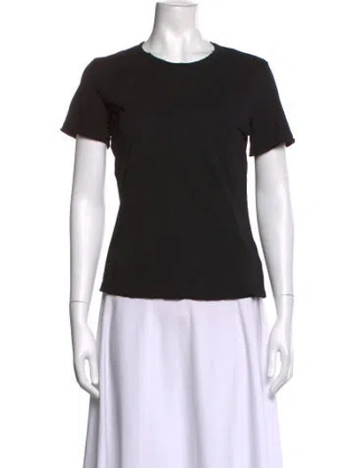 Pre-owned Cotton Citizen Crew Neck Short Sleeve T-shirt In Black