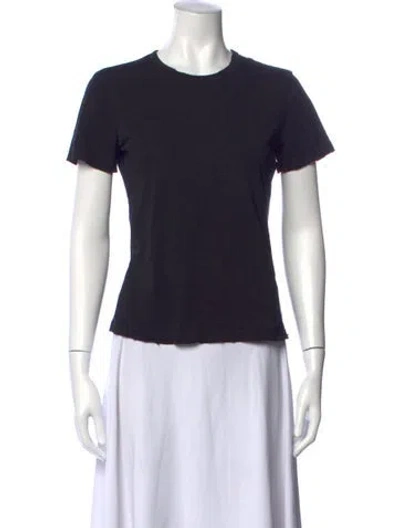 Pre-owned Cotton Citizen Crew Neck Short Sleeve T-shirt In Black