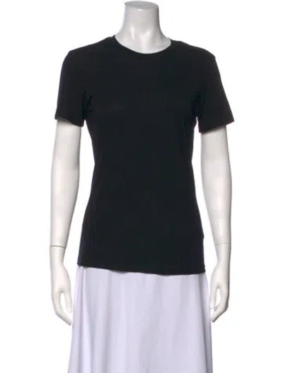Pre-owned Cotton Citizen Crew Neck Short Sleeve T-shirt In Black
