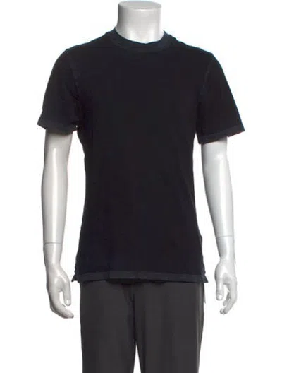 Pre-owned Cotton Citizen Crew Neck Short Sleeve T-shirt In Black