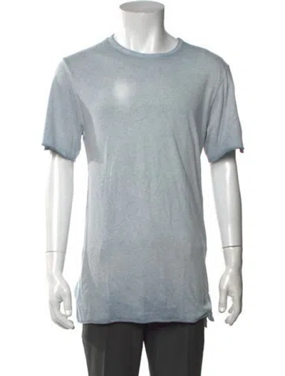 Pre-owned Cotton Citizen Crew Neck Short Sleeve T-shirt In Blue