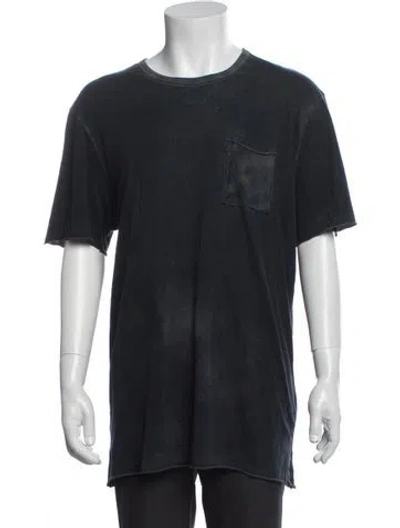 Pre-owned Cotton Citizen Crew Neck Short Sleeve T-shirt In Blue