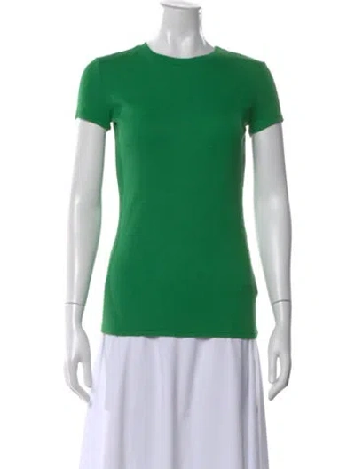 Pre-owned Cotton Citizen Crew Neck Short Sleeve T-shirt In Green