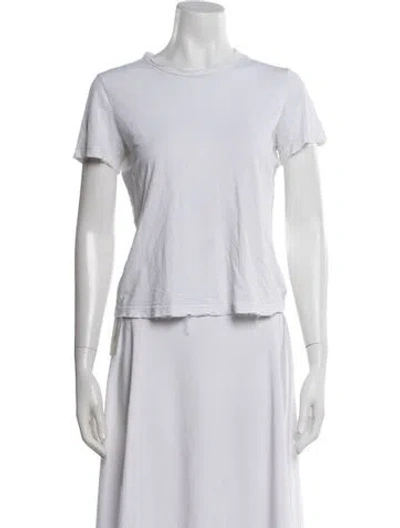 Pre-owned Cotton Citizen Crew Neck Short Sleeve T-shirt In Neutral