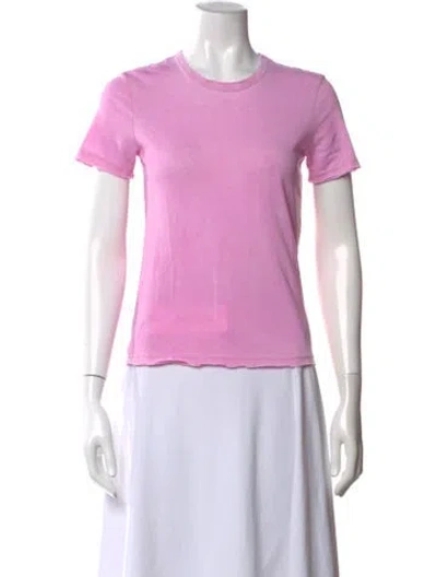 Pre-owned Cotton Citizen Crew Neck Short Sleeve T-shirt In Pink