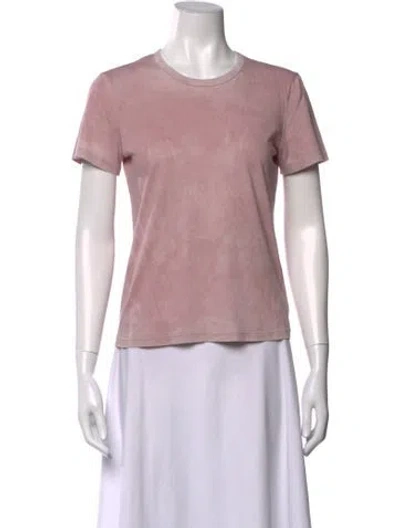 Pre-owned Cotton Citizen Crew Neck Short Sleeve T-shirt W/ Tags In Pink