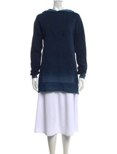 Pre-owned Cotton Citizen Crew Neck Sweater In Blue