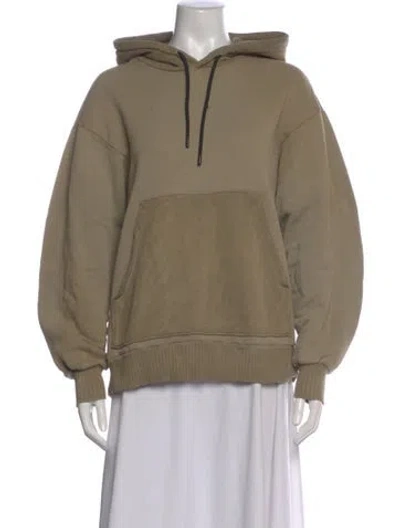 Pre-owned Cotton Citizen Crew Neck Sweater In Green