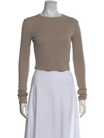 Pre-owned Cotton Citizen Crew Neck Sweater In Neutral