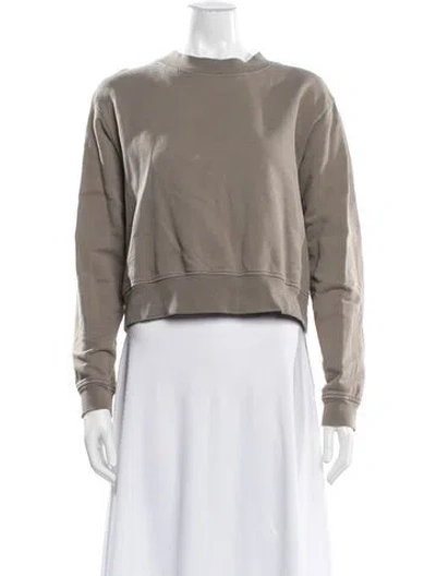 Pre-owned Cotton Citizen Crew Neck Sweater In Neutral