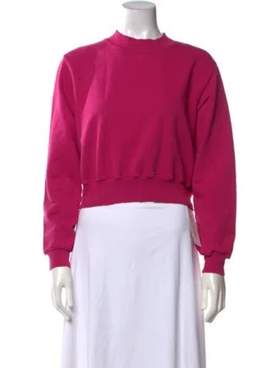 Pre-owned Cotton Citizen Crew Neck Sweater In Pink