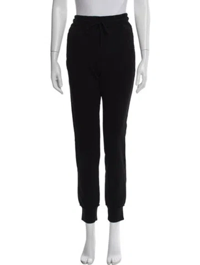 Pre-owned Cotton Citizen Distressed Accents Sweatpants In Black