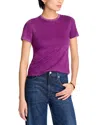 Cotton Citizen Distressed Crewneck Tee In Vintage Violet