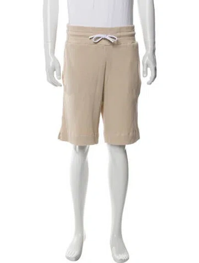 Pre-owned Cotton Citizen Flat Front Shorts In Neutral