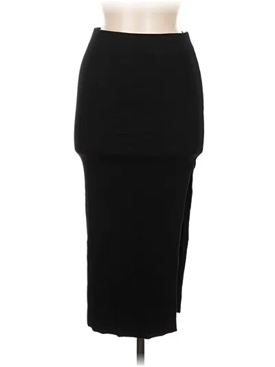 Pre-owned Cotton Citizen Formal Skirt In Black
