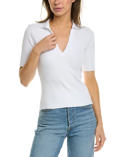 Cotton Citizen Ibiza Polo Shirt In White