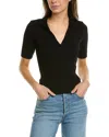 Cotton Citizen Ibiza Short Sleeve Polo In Jet Black In Black