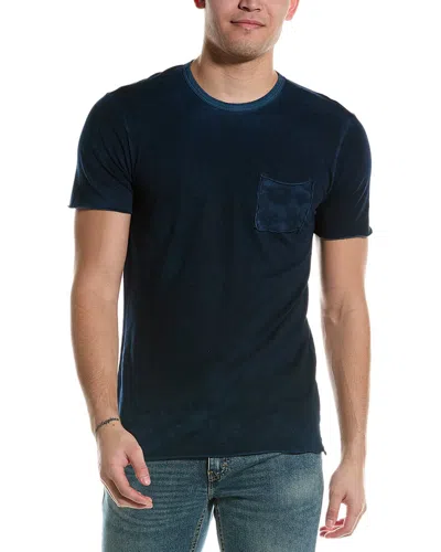 Cotton Citizen Jagger Pocket T-shirt In Blue