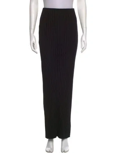 Pre-owned Cotton Citizen Long Skirt In Black