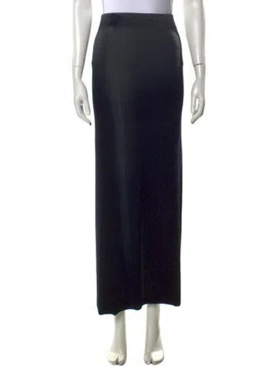 Pre-owned Cotton Citizen Long Skirt In Black